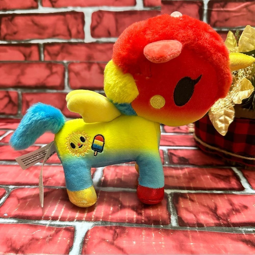 Tokidoki Rainbow Unicorn Summer plush toy